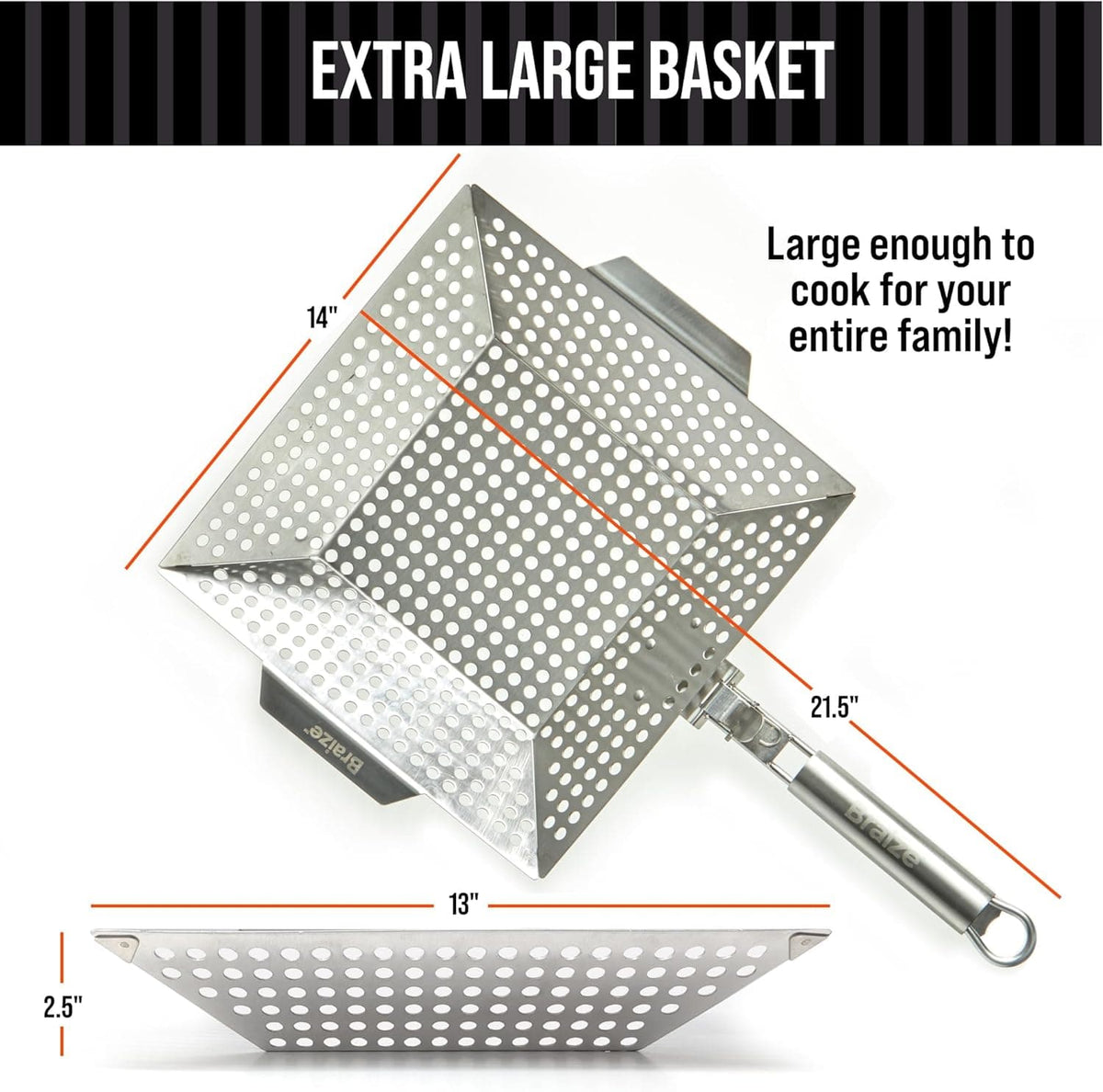 Chef Supply Co BBQ Grill Sets BBQ Grill Basket