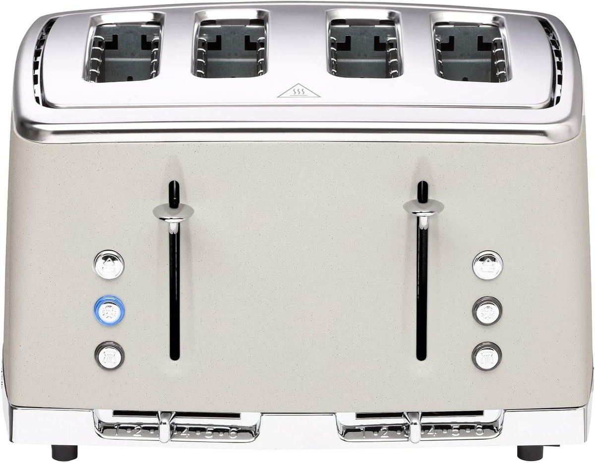 Chef Supply Co Bread Toaster Stone Textured 4 Slice Toaster