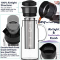 Chef Supply Co Coffee Maker Brew Glass Coffee Maker 1L