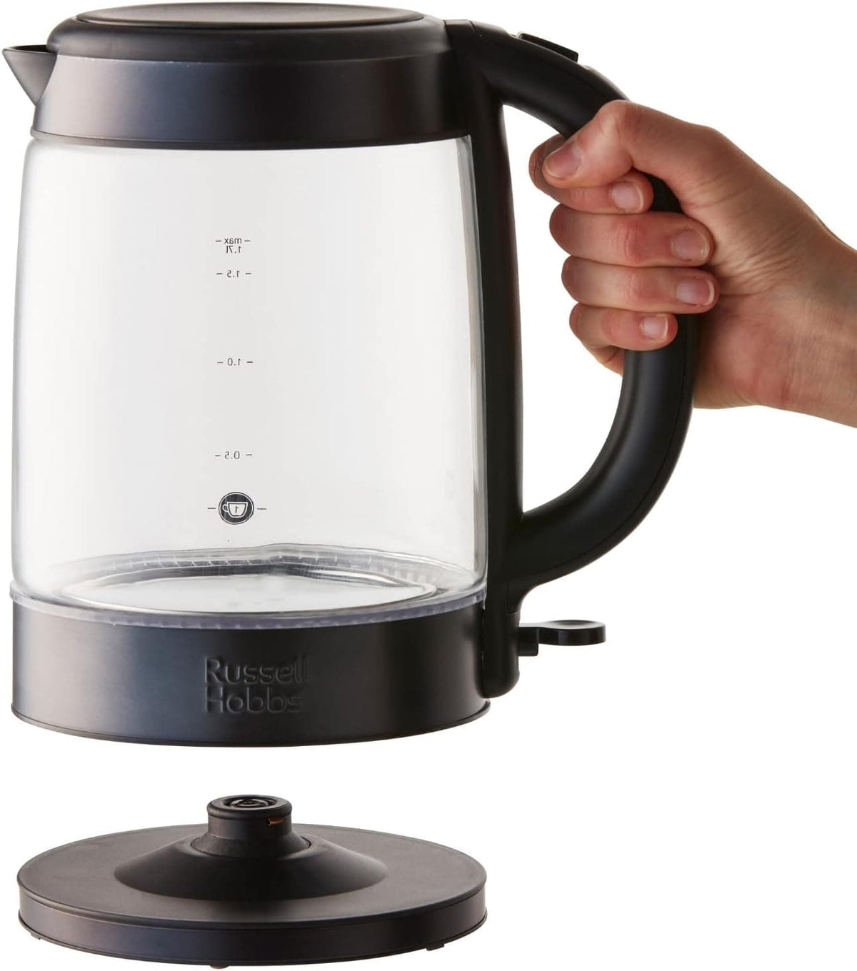 Chef Supply Co Coffee, Tea & Espresso Brooklyn Glass Kettle 1.7 L