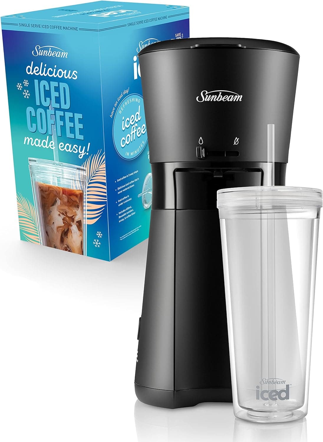 Chef Supply Co Coffee, Tea & Espresso Iced Coffee Machine SDP1000BK