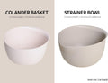 Chef Supply Co Colander Colander Set 4Qt
