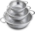 Chef Supply Co Colander Micro-Perforated Colanders 3Pcs