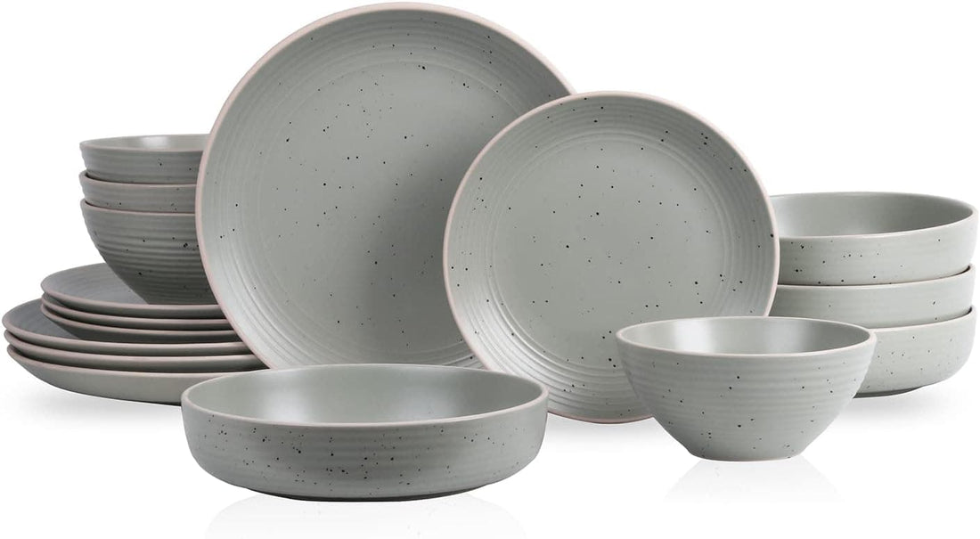 Chef Supply Co Dinnerware Lauren Stoneware Dinnerware Set 16Pcs