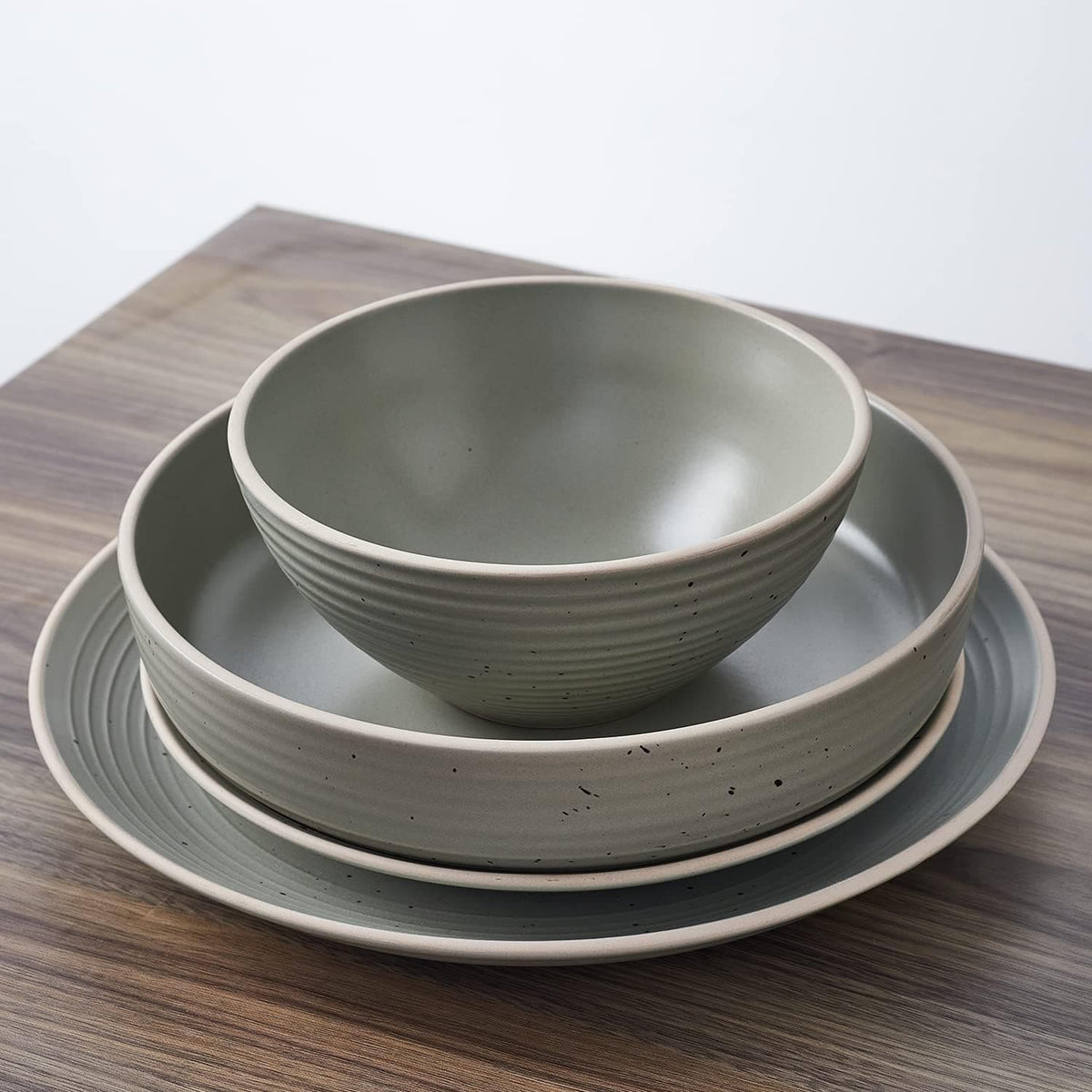 Chef Supply Co Dinnerware Lauren Stoneware Dinnerware Set 16Pcs