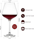 Chef Supply Co Drinking Glassware Red Wine Glasses Set of 4