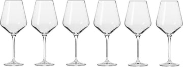 Chef Supply Co Drinking Glassware Wine Glasses Set of 6