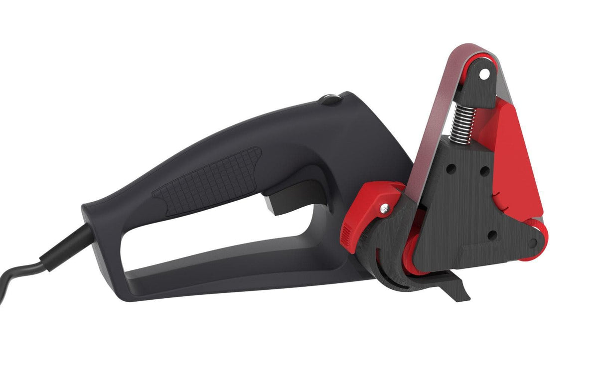 Chef Supply Co Electric Knife Sharpener with 4 Abrasive Belts - Great for Knives and Tools