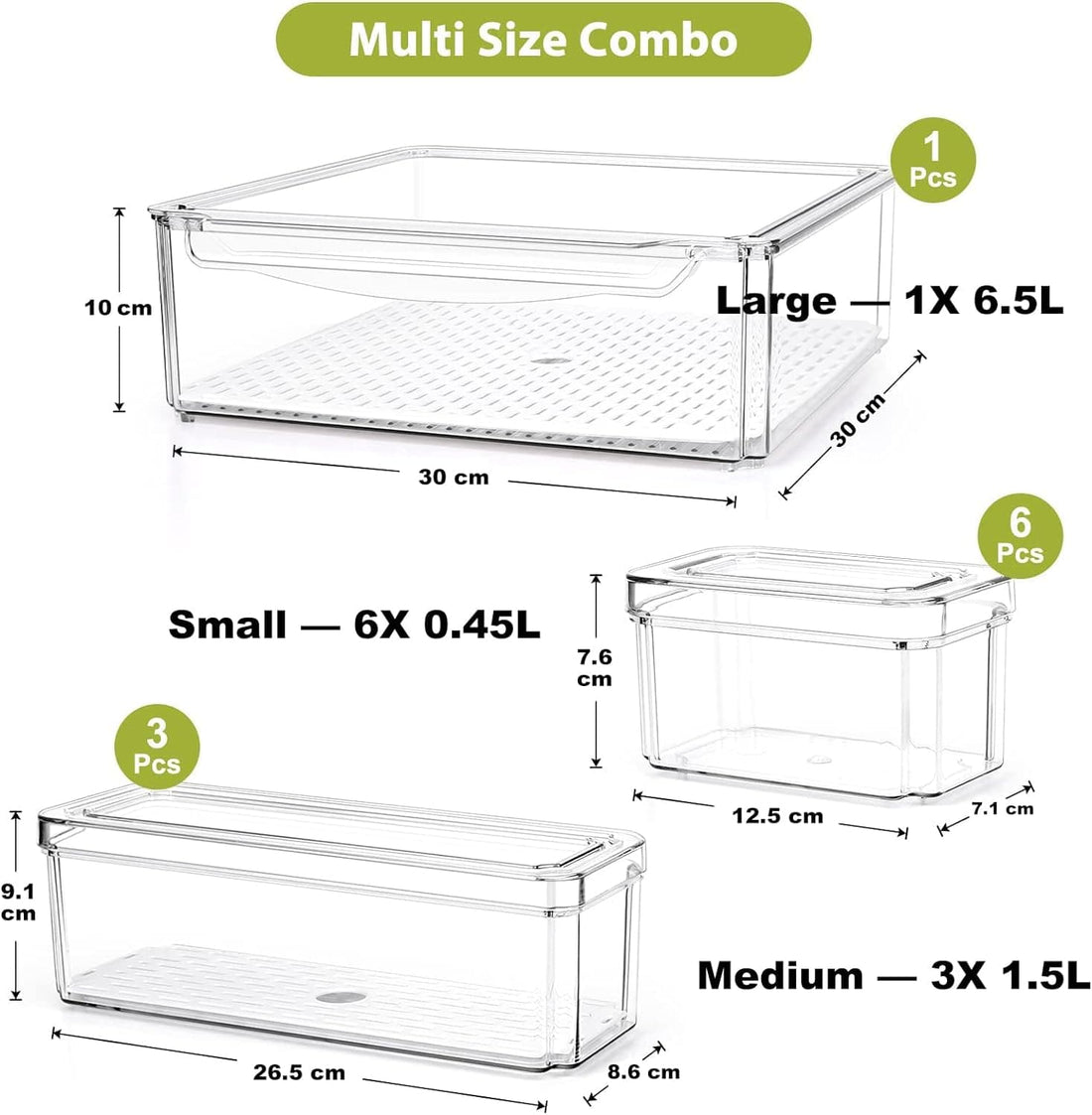 Chef Supply Co Food Storage Container Food Storage Containers 10 Pack