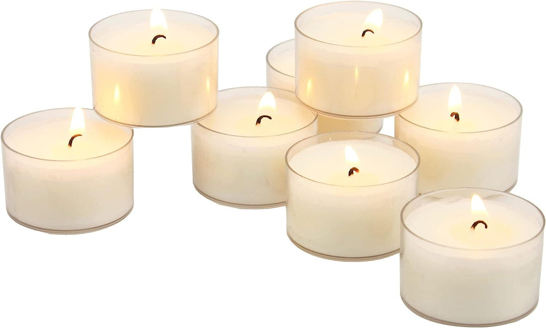 Chef Supply Co Fruit Basket Shelf Unscented Light Candles 96 Pack