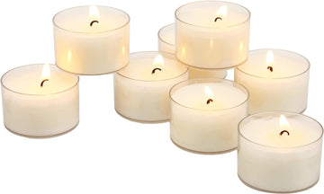 Chef Supply Co Fruit Basket Shelf Unscented Light Candles 96 Pack