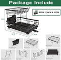 Chef Supply Co Fry Pan 2-Tier Dish Drying Rack