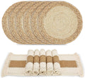 Chef Supply Co Fry Pan Handmade Boho Placemats Set of 6