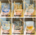 Chef Supply Co Glassware Drinkware Colored Glass 6 Piece Set