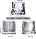 Chef Supply Co Glassware Premium Whiskey Glasses 3 Piece Set