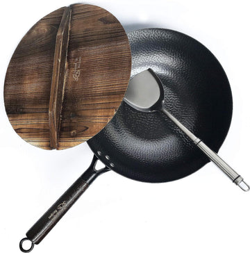 Chef Supply Co Hand Blender Carbon Steel Wok