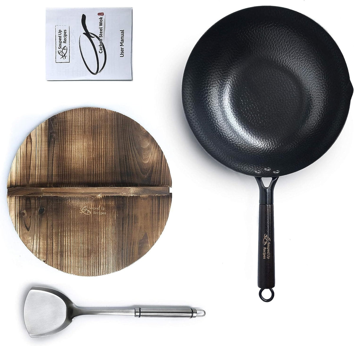 Chef Supply Co Hand Blender Carbon Steel Wok