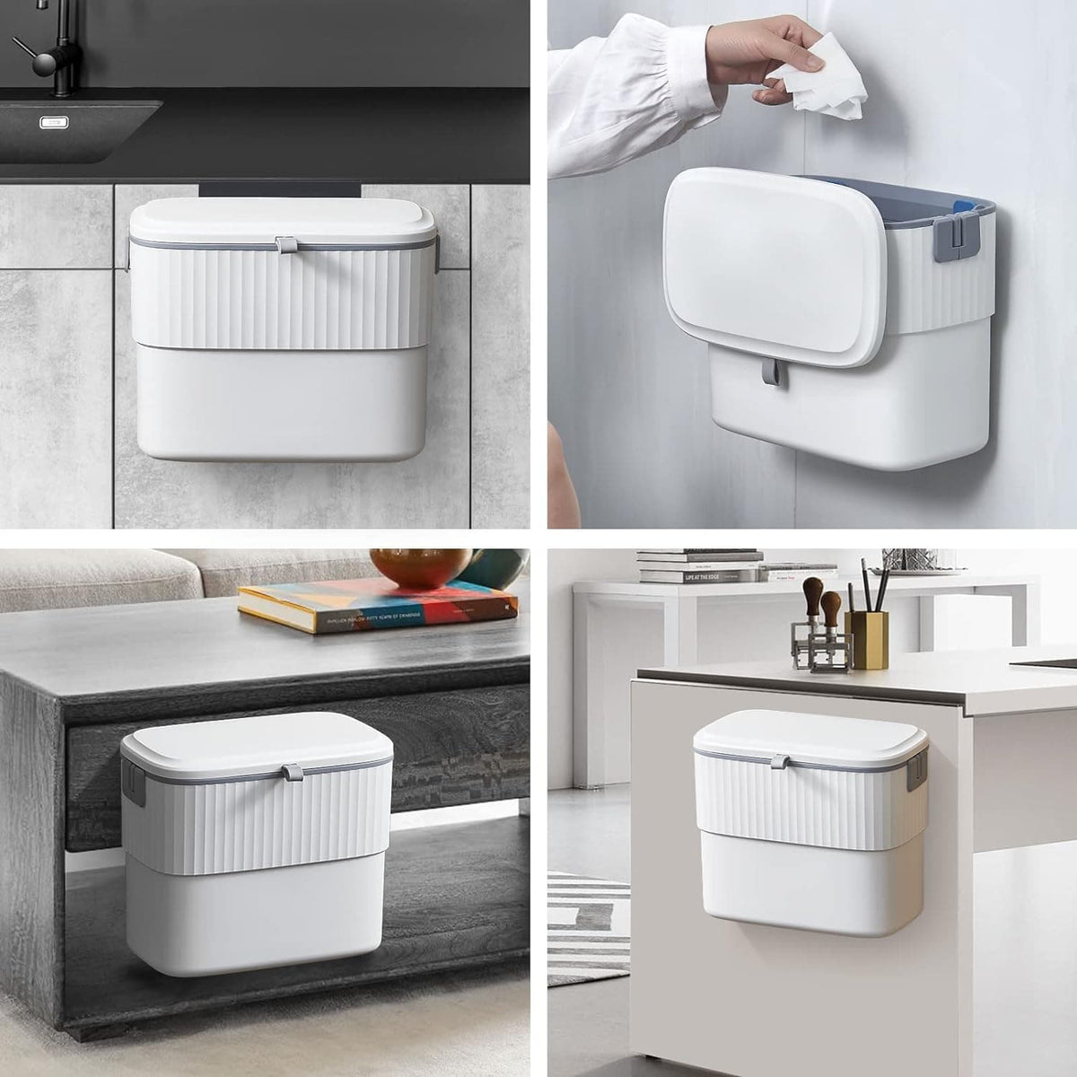Chef Supply Co Kitchen Bin Kitchen Compost Bin with Lid 7L