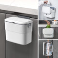 Chef Supply Co Kitchen Bin Kitchen Compost Bin with Lid 7L