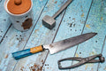 CHEF SUPPLY CO Kitchen Knives Bondi Beach Series 22cm 8.6 inch Japanese Style Gyuto Damascus Knife Featuring Resin and Wood Handle