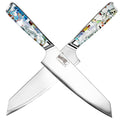CHEF SUPPLY CO Kitchen Knives Inked Series Kiritsuke 20 cm - 8 inch VG-10 3-layer Damascus Steel Chef Knife