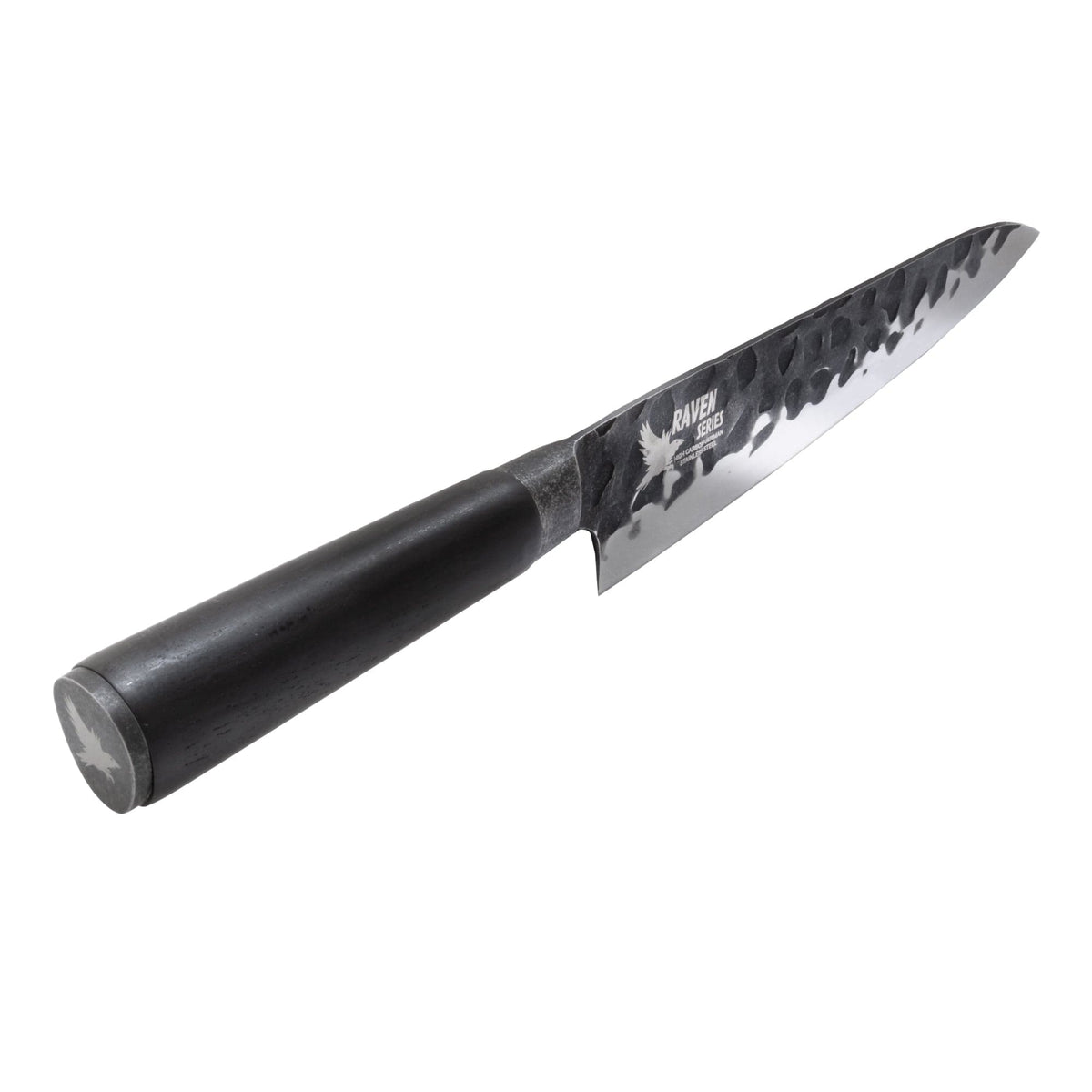 CHEF SUPPLY CO Kitchen Knives Raven Chef Knife - 20cm - 8” - German Stainless Steel with Wooden Sheath