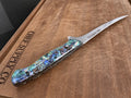 CHEF SUPPLY CO Kitchen Knives Sea Creature MK2 Series 17.5cm / 7” Flexible Fillet Knife – 9Cr18MoV Steel, Resin & Abalone Shell Handle