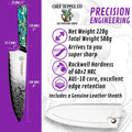 CHEF SUPPLY CO Kitchen Knives Sea Creature Series. 8.25