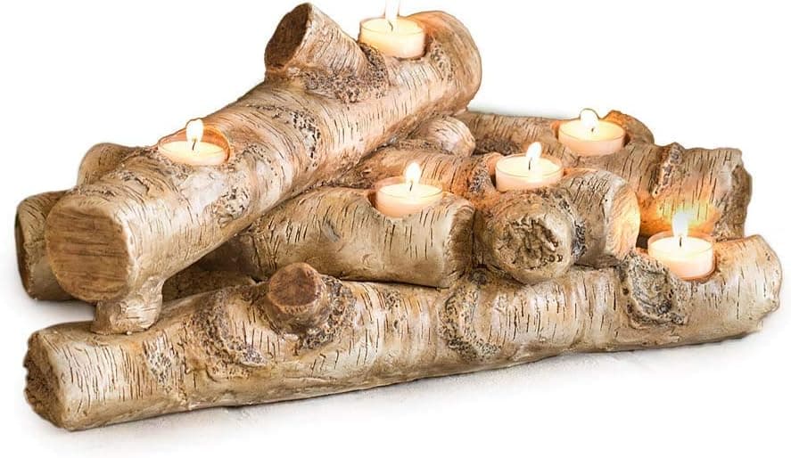 Chef Supply Co Light Candles Logs Tea Lights Candle Holder