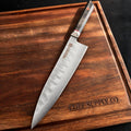 CHEF SUPPLY CO Lone Wolf Series 8” Chef Knife – 3-Layer Steel