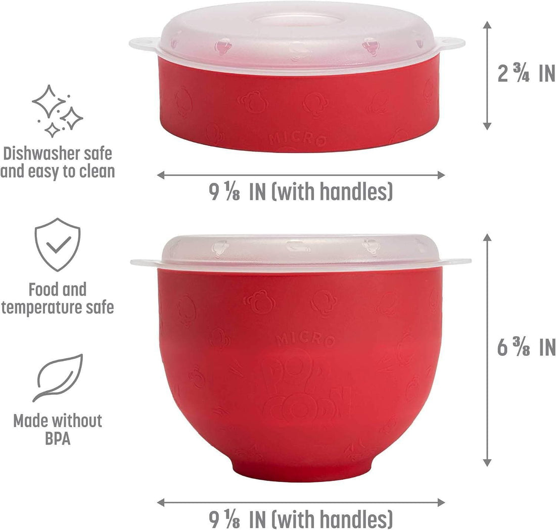 Chef Supply Co Popcorn Maker Bowl Popcorn Maker