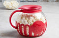 Chef Supply Co Popcorn Maker Microwave Popcorn Popper 3Qt