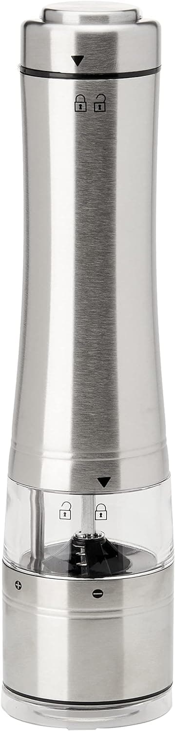Chef Supply Co Salt And Pepper Grinders Salt And Pepper Electric Grinders 2Pcs
