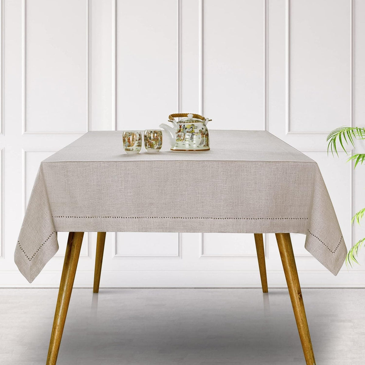 Chef Supply Co Table Cover Rectangle Tablecloth 90 In" Long
