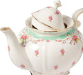 Chef Supply Co Teapot Green 5-Cup Porcelain Teapot