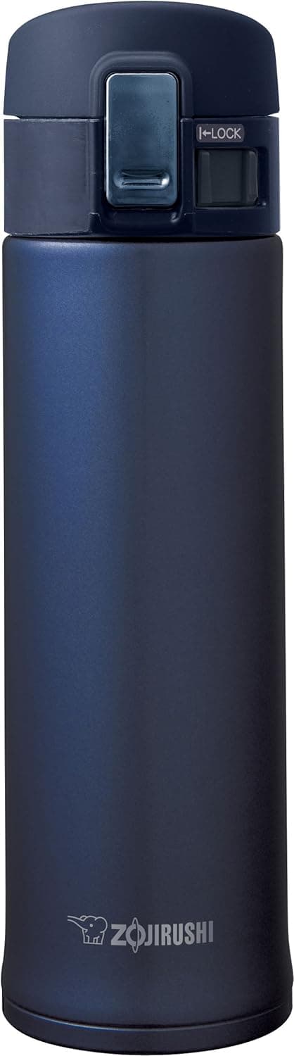 Chef Supply Co Vacuum Bottle Stainless Steel Mug with Slicksteel 16oz