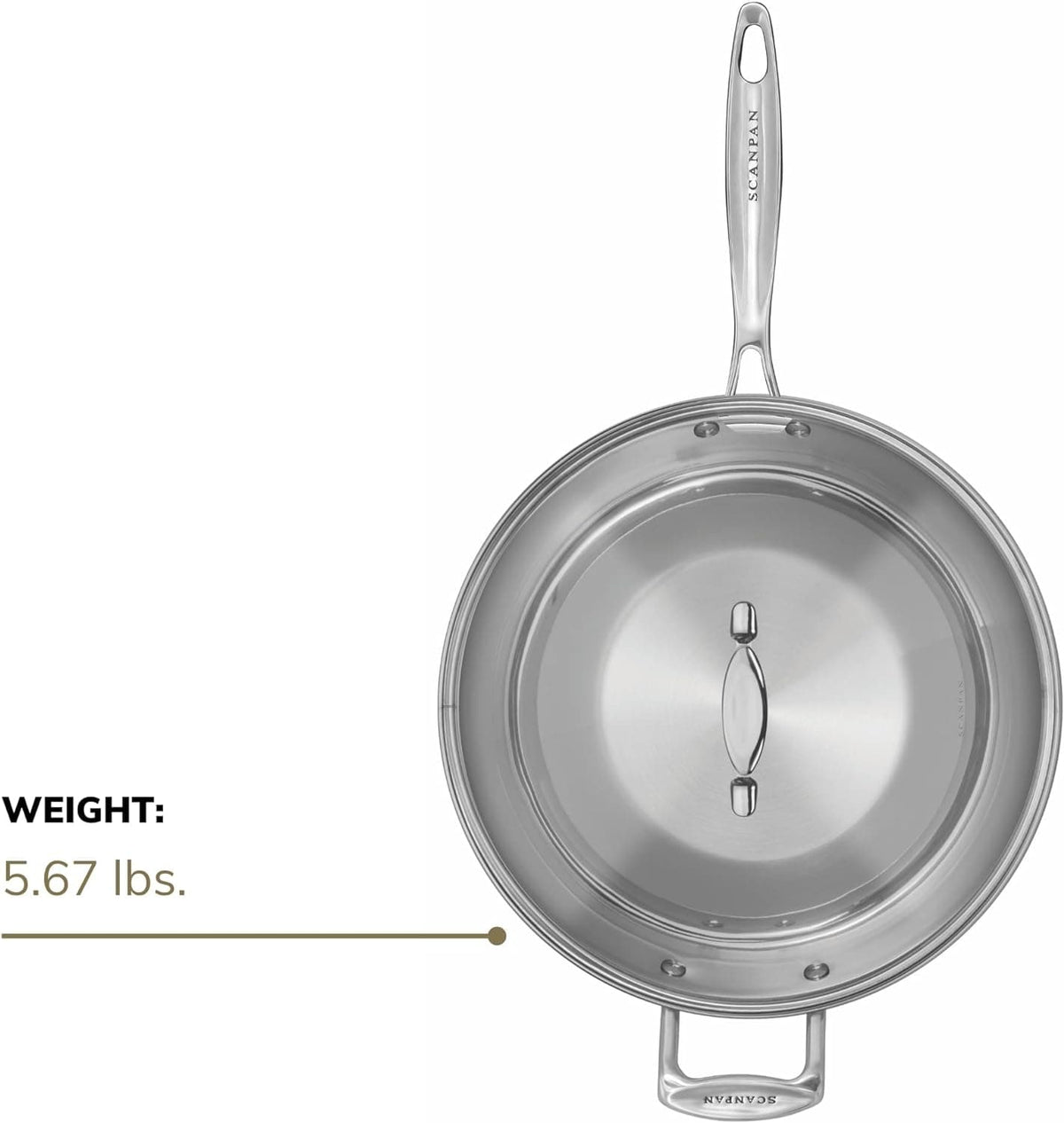 Chef Supply Co Wokpan Impact Wok 32cm