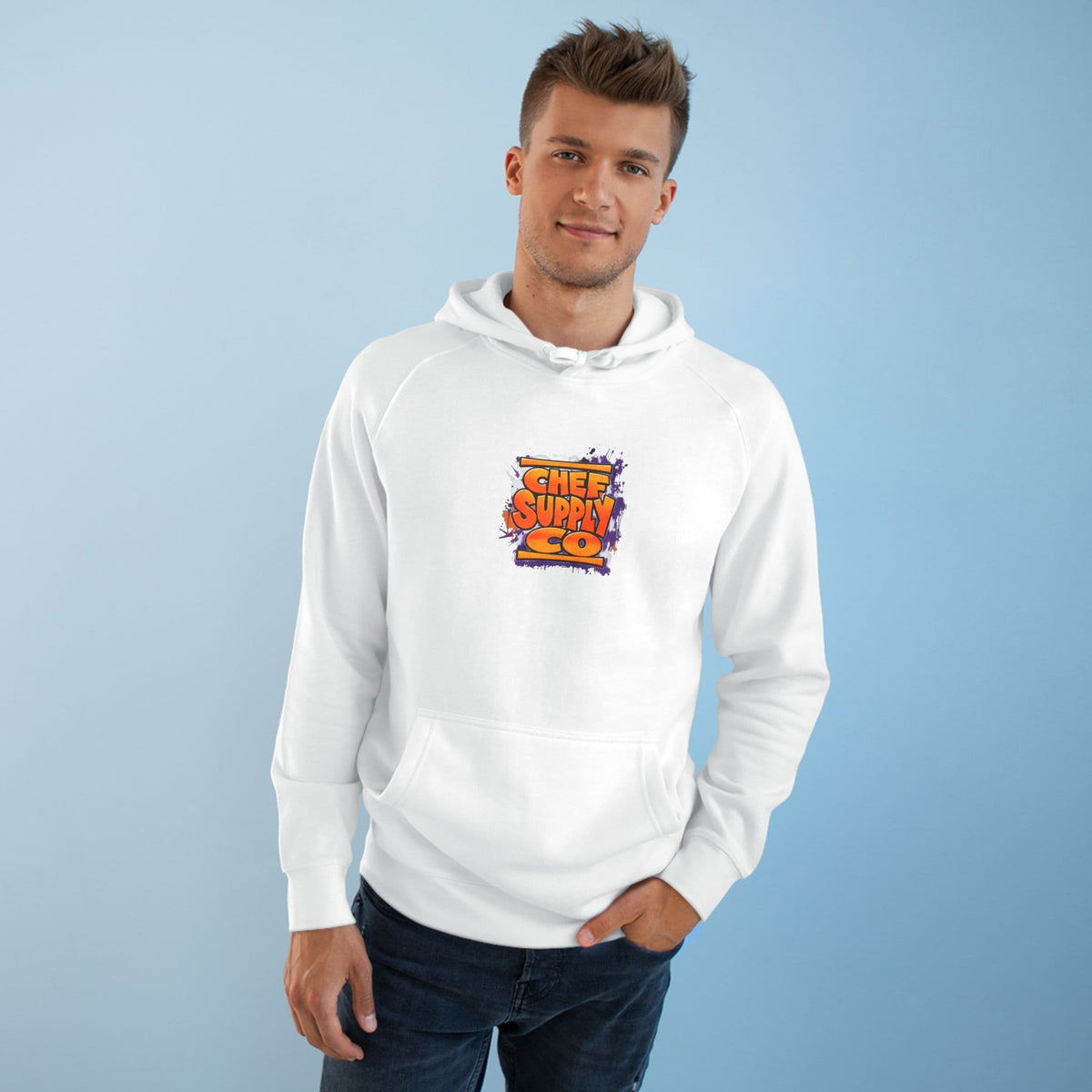 Printify Hoodie Chef Supply Co - Swedish Chef - AS Colour 5101 Hoodie