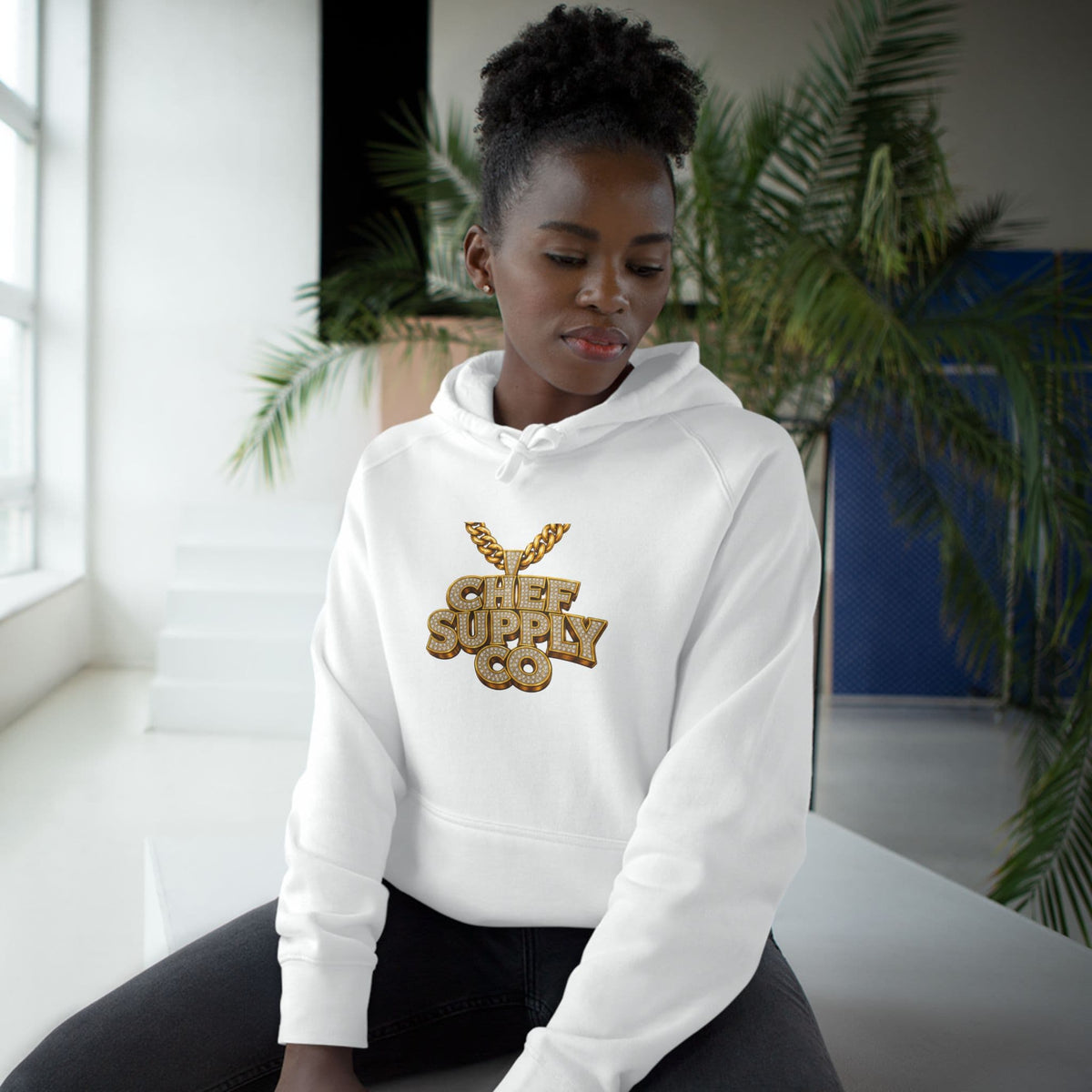 Printify Hoodie Chef Supply Co - Swedish Gangster Chef - AS Colour 5101 Hoodie