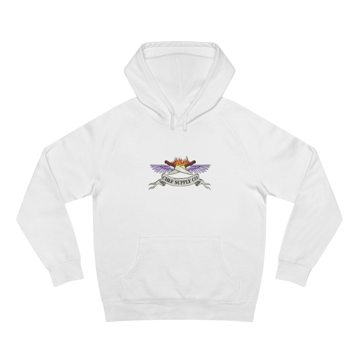 Printify Hoodie Chef Supply Co - Wings Logo - AS Colour 5101 Hoodie
