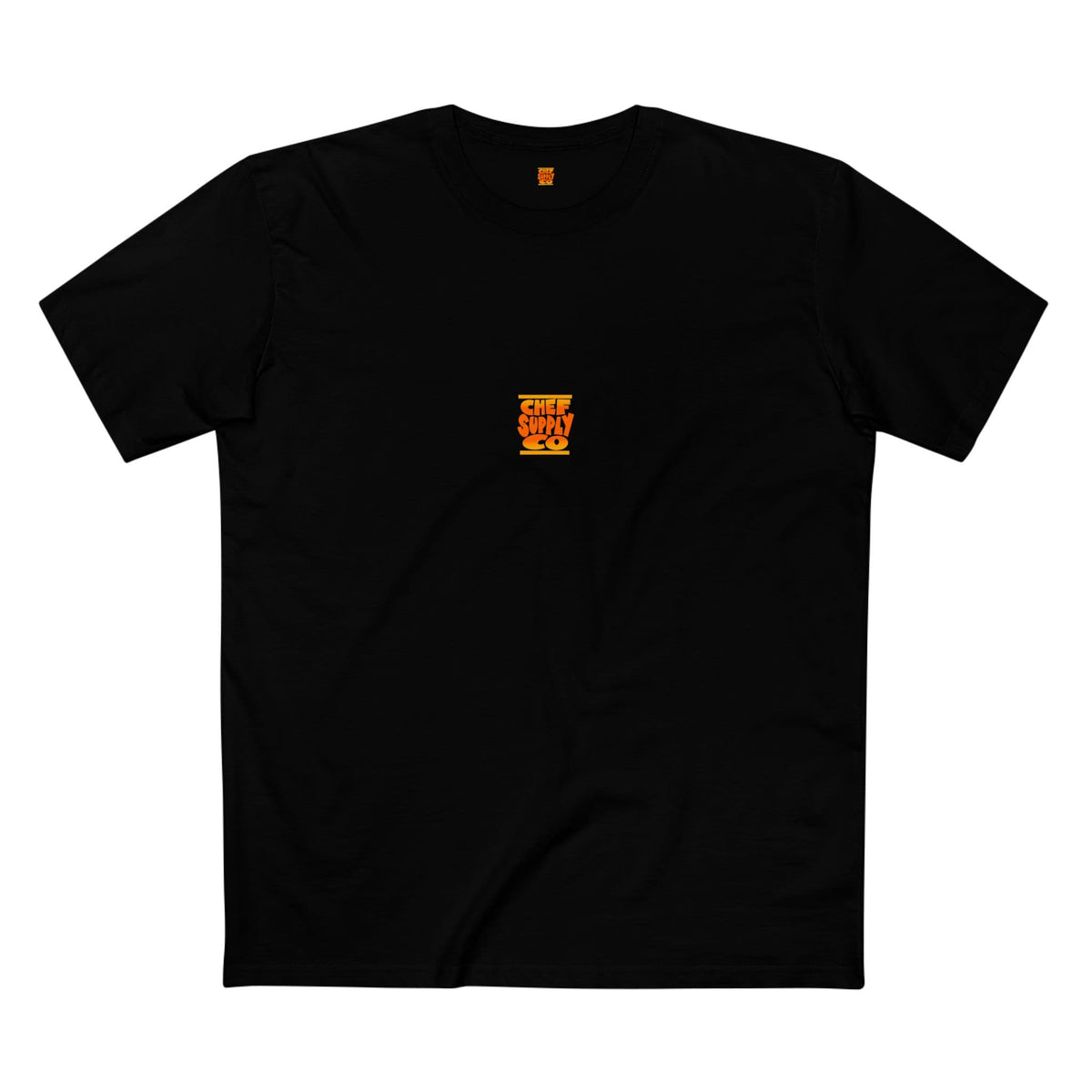 Printify T-Shirt Chef Supply Co - Piggys n Wolf Logo - AS Colour T-Shirt