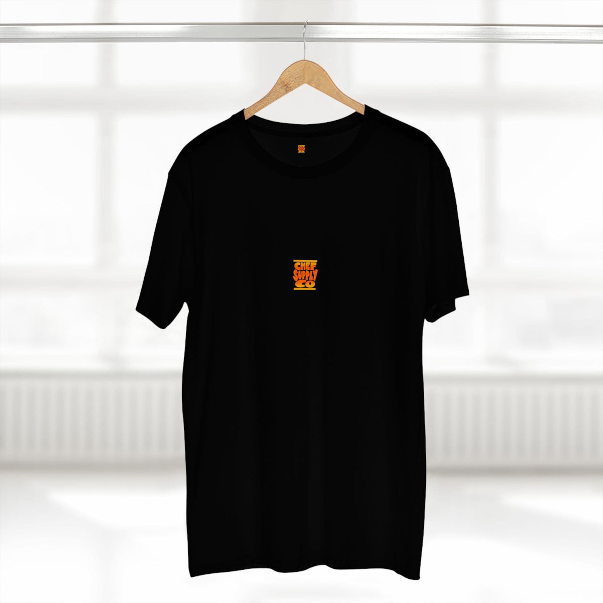 Printify T-Shirt Chef Supply Co - Piggys n Wolf Logo - AS Colour T-Shirt