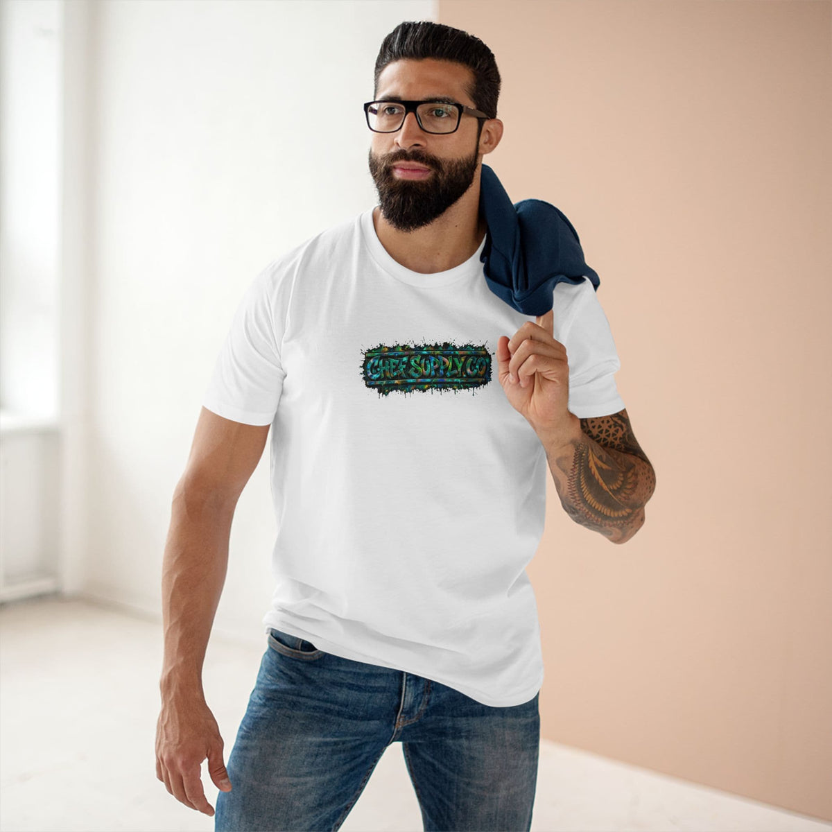 Printify T-Shirt Chef Supply Co - Sea Creature Chef Knife - AS Colour T-Shirt