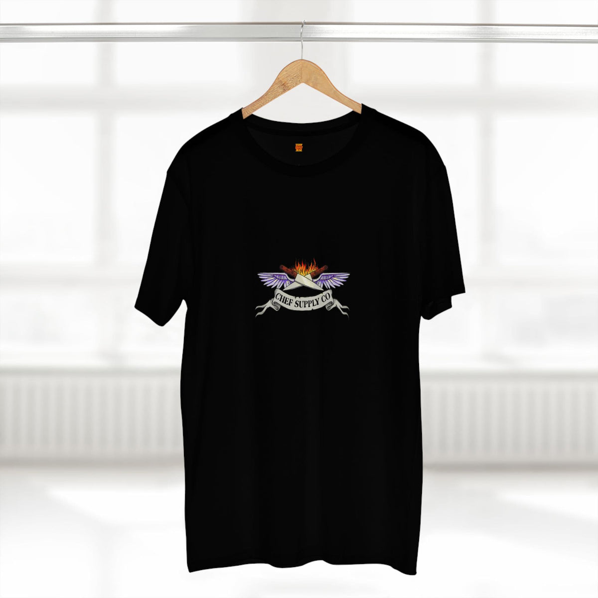 Printify T-Shirt Chef Supply Co - Wings Logo - AS Colour T-Shirt