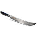 CHEF SUPPLY CO Kitchen Knives Dark Tessellation Series 25.5 cm/9.75 inch 45 Layer Damascus Butcher/Slicing/Carving Knife